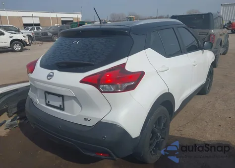 2020 Nissan Kicks Sv Xtronic Cvt z USA, uszkodzony, nr VIN 3N1CP5CV2LL551182
